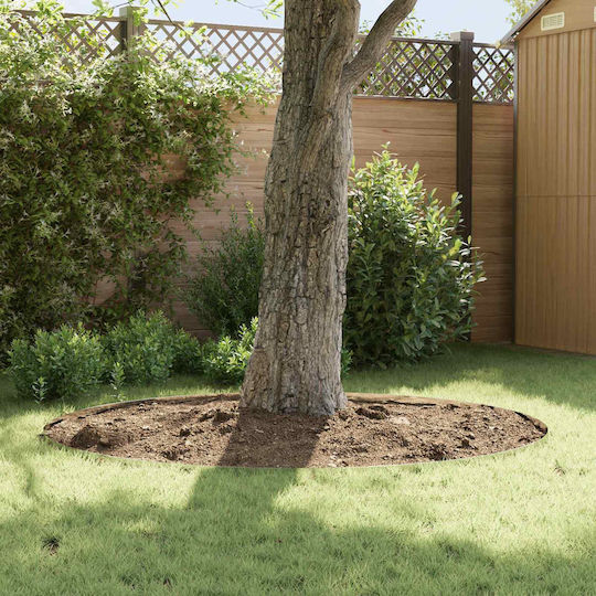 vidaXL Metallische Gartenhecke in Silber Farbe 30 Stück