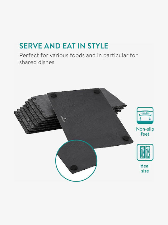 Navaris Platău de Servire pentru Sushi din Lemn 30x20cm 8 Bucăți