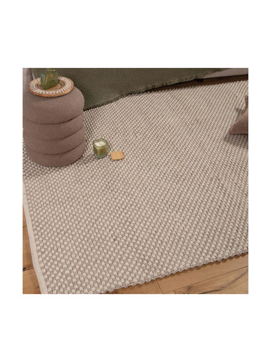 Nef-Nef Homeware Marilia Rug Rectangular Beige