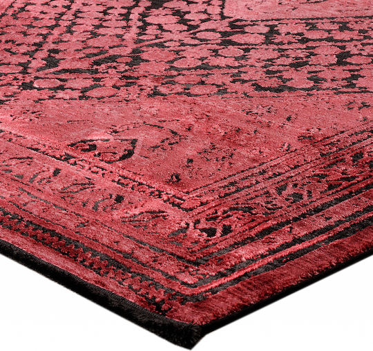 Tzikas Carpets Karma 00155-910 Χαλί Ορθογώνιο με Κρόσια Κόκκινο 200x290cm