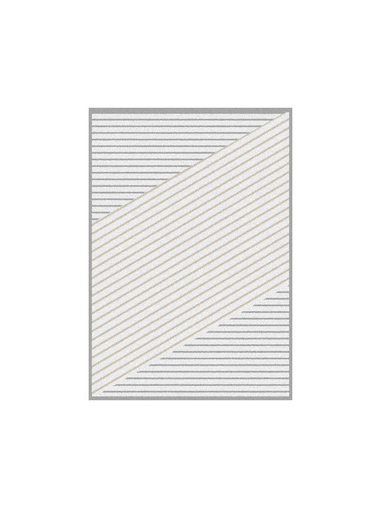 Tzikas Carpets 52001-103 Χαλί Ορθογώνιο White-grey 133x190cm