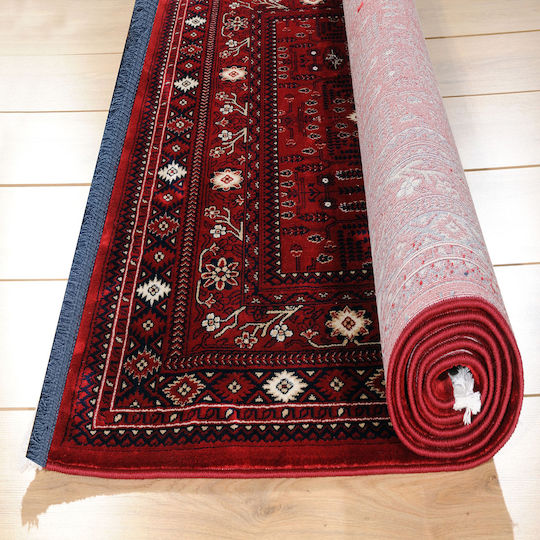 Tzikas Carpets Dubai 77253-010 Килим Правоъгълена Червено