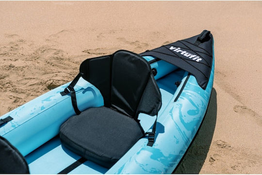 Virtufit VFW06139 Caiac Gonflabil de Mare pentru 2 Persoane Turcoaz