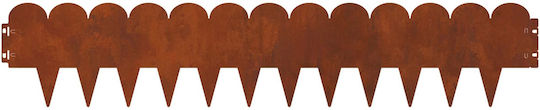 vidaXL Garden Hedge in Brown Colour 20cm x 1.03m 20 Pieces