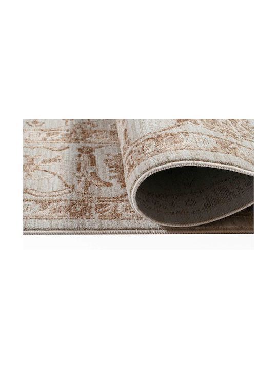 Polcarpet Lyra Covor Rectangular cu franjuri Bej