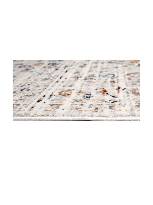 Estia Χαλί Ορθογώνιο Light Brown White 133x190cm