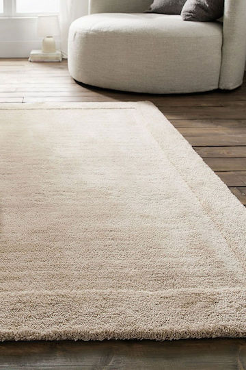 Gofis Home Heaven Teppich Rechteckig Synthetisch,Polyester/Cotton/Leather Dove Beige 802/46