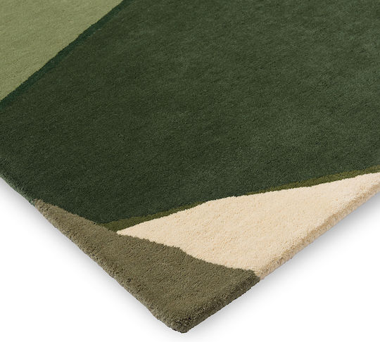 Harlequin Lucrat manual Covor Rectangular Din lână Fern Pistachio