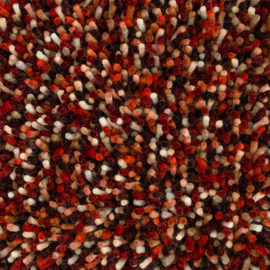 Brink & Campman Pop Art Teppich Rechteckig Wolle Red