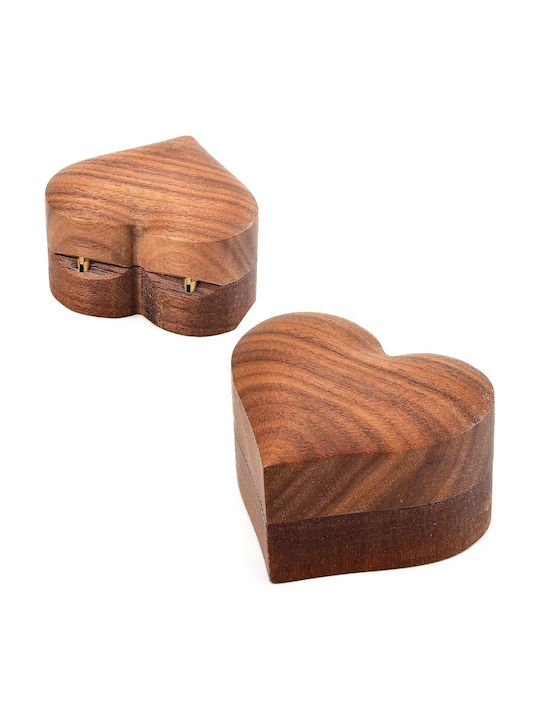 Wooden Brown Jewellery Box