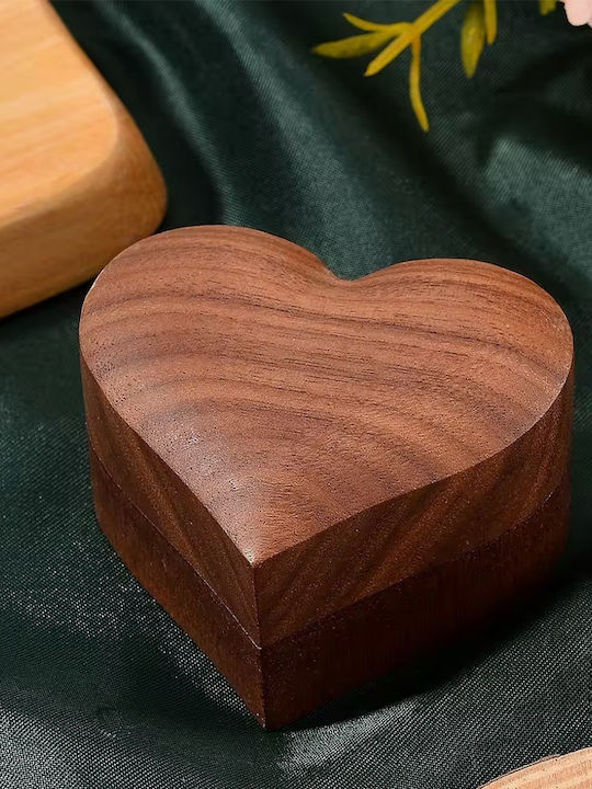 Wooden Brown Jewellery Box