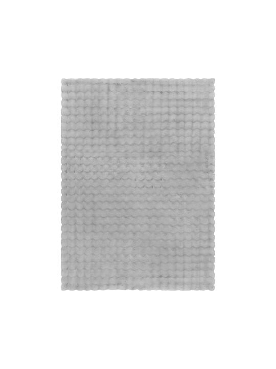 Saray Home Bubbles Antiderapant Covor Rectangular Din blană Gri