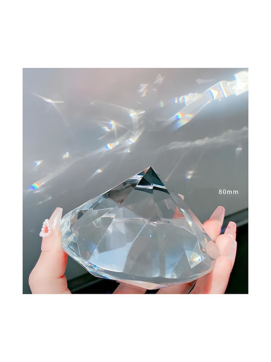 Resteq Diamant Kristall K9 Tischdekoration Diamant K9 Transparent Kristall Ideale Innendekoration