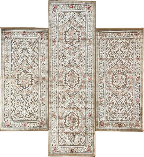 Bekas Carpets Genova Teppich Rechteckig Synthetisch,Polyester/Cotton/Leather Beige