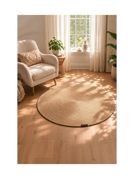 Guy Laroche Native Rug Round Summer from Jute Natural
