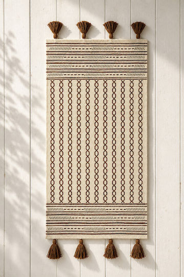 Nima Χαλί Ορθογώνιο Καφέ 60x130cm