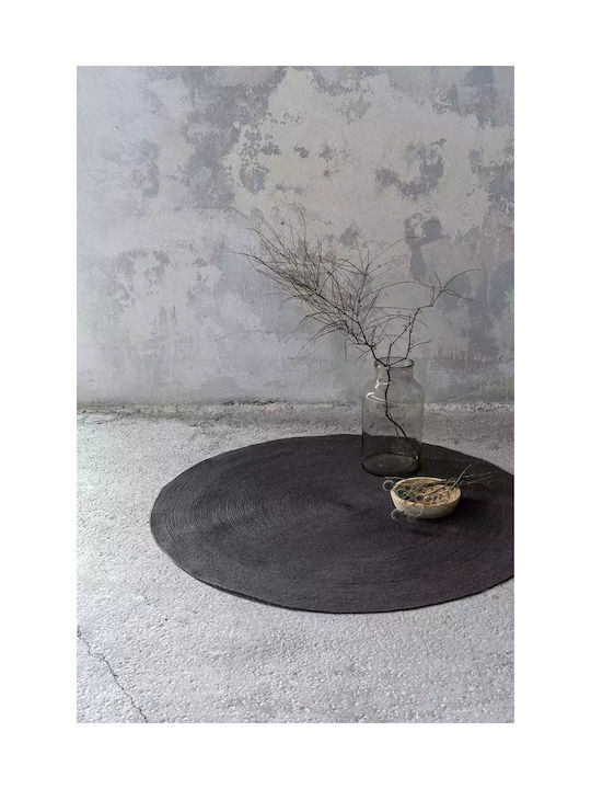 Nima Bergren Rug Round Summer from Jute Grey
