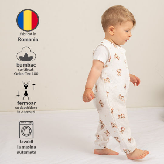 Kidizi Καλοκαιρινός Υπνόσακος 0.3 tog Kidizi Teddy Tales