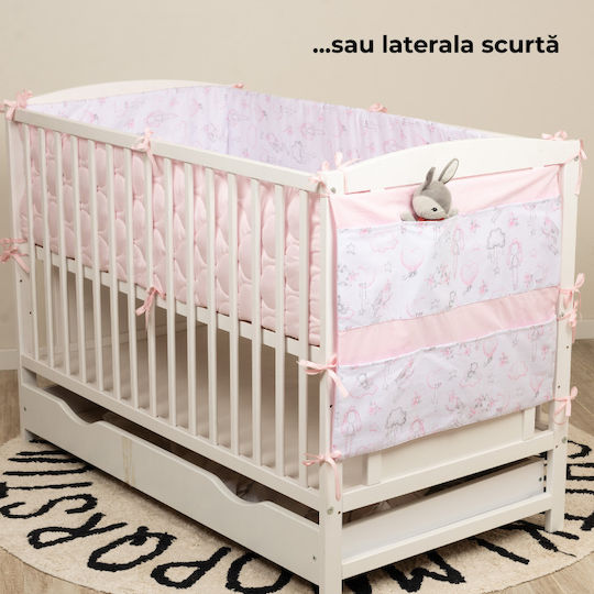 Kidizi Wickelunterlage Baumwolle Rosa 60x60cm