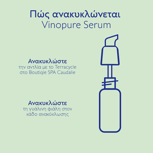 Caudalie Vinopure Serum Προσώπου για Ατέλειες 30ml