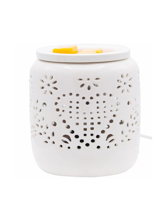Relaxdays LED Ultraschall Aromatherapie-Diffusor Weiß 50000014