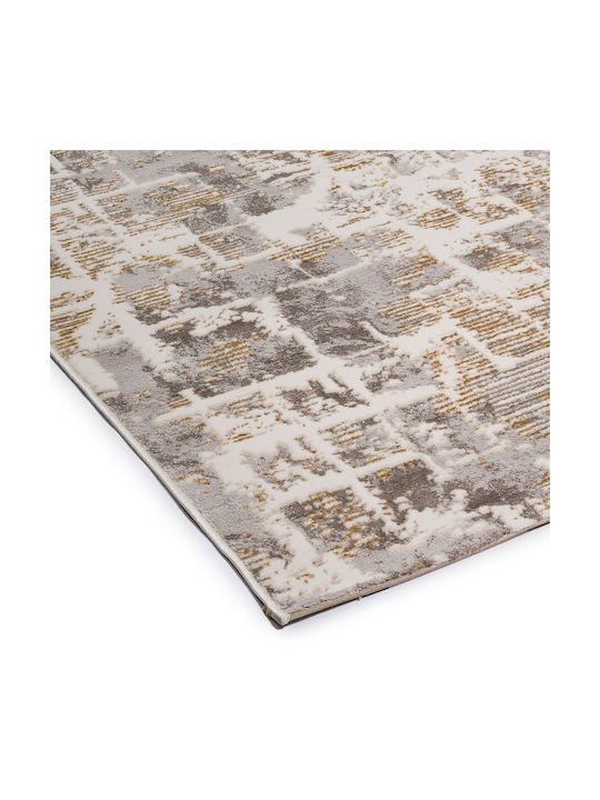 Biokarpet Gossip 9856a White-gold-67x220
