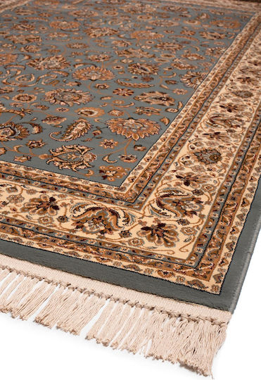 Biokarpet Isfahan 3783b Hellblau Creme 133x190