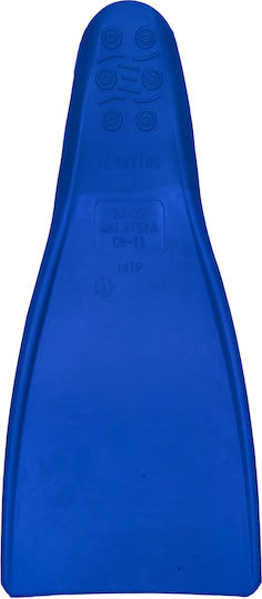 Aqua-Sport Flipper Für Schwimmen Lang Blau-Blau