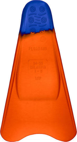 Aqua-Sport Labele De Înot De Piscină Scurte Portocaliu-Albastru