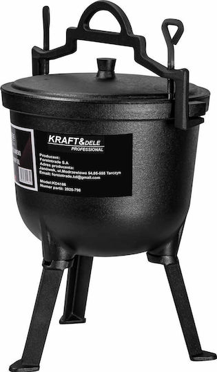Oală Vânătorescă Oală Din Fontă 8l Kd4186