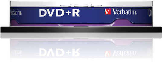 Verbatim Εγγράψιμα DVD+R 16x 4.7GB Cake Box 10τμχ