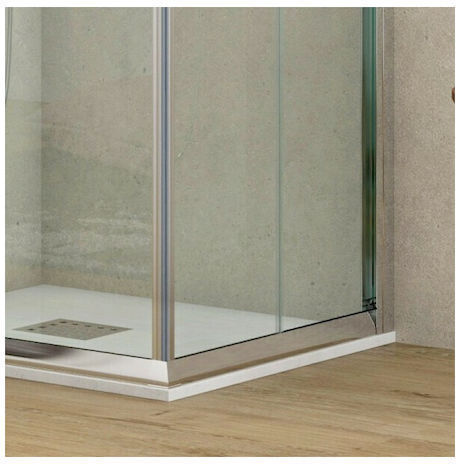 Karag Flora 100 Cabină Duș cu Ușă Glisantă 100x100x180cm Țesătură Cromo Karag Flora 100 Cabină Duș cu Ușă Glisantă 100x100x180cm Țesătură Cromo