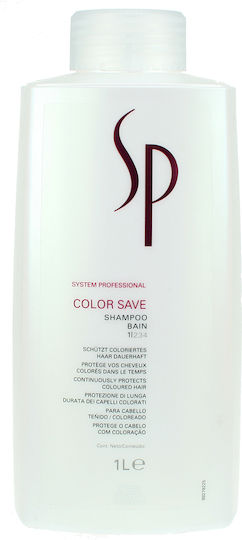 System Professional Sp Color Shave Шампоан За Запазване На Цвета За Оцветена Коса 1000мл