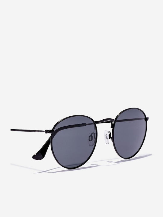Hawkers Moma Unisex Sunglasses with Black Metal Frame and Gray Polarized Lens HMMI22BGMP