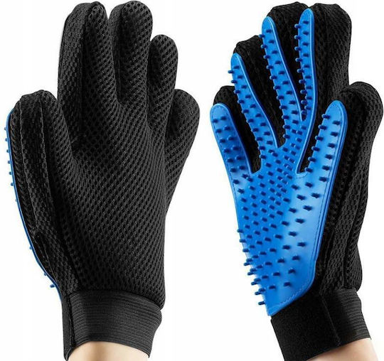 Aqua-Sport Ръкавица за Кучета за Грижа за Козината Синя