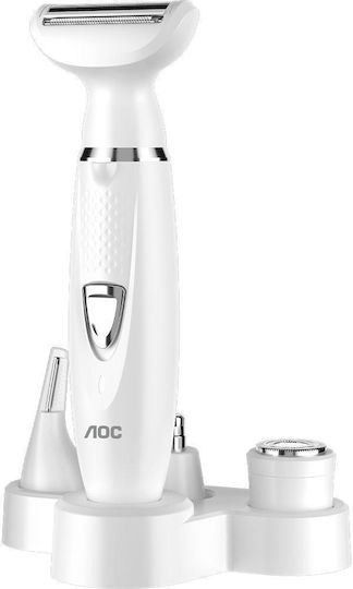 AOC _PHT089WH Foil Ξυριστική Μηχανή Προσώπου / Σώματος Επαναφορτιζόμενη