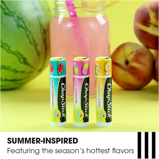 Peach Moisturizing Lip Balm Chapstick Peaches&cream 1 Piece
