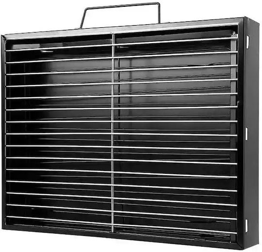 Tragbare Holzkohlegrill 20x20cm