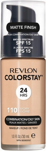 Revlon Colorstay Liquid Foundation SPF15 110 Ivory 30ml