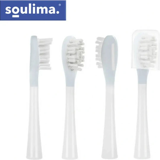 Soulima Ηλεκτρική Οδοντόβουρτσα με Θήκη Ταξιδίου 26850 Λευκή