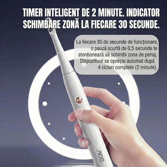 AOC Periuță de Dinți Electrică AOC OC012PK Roz