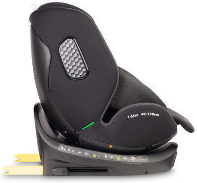 Caretero Lumi Καθισματάκι Αυτοκινήτου i-Size με Isofix Σκούρο Γκρι