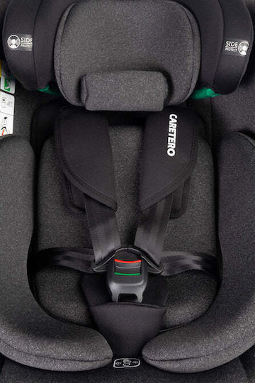 Caretero Lumi Καθισματάκι Αυτοκινήτου i-Size με Isofix Σκούρο Γκρι