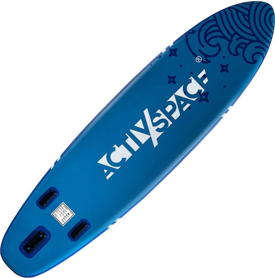 Activ Space Φουσκωτή Σανίδα SUP με Μήκος 3.2m Μπλε