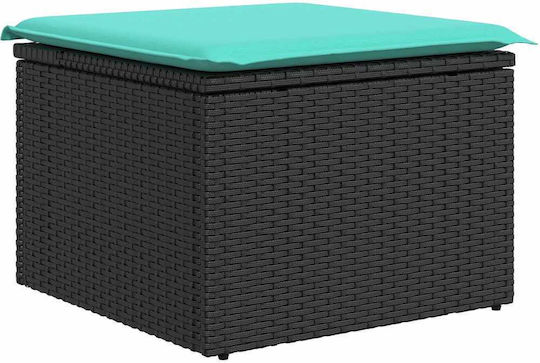 Garten- und Outdoor-Möbelsets Typsatz Wohnzimmer 5 Stück Schwarz mit Kissen