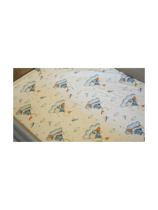 Grandes Suenos Baby Bettlaken Ecru 50x90cm