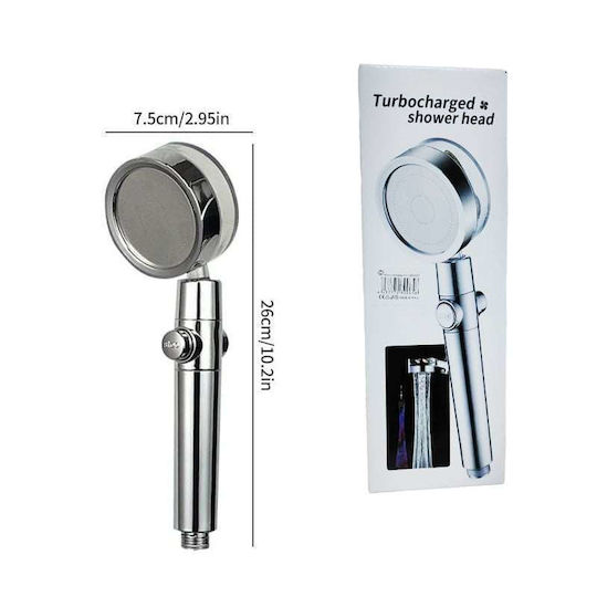 Handheld Showerhead with Flow Pause Switch