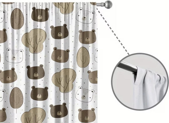 Curtain Teddy Bears With Tunnel