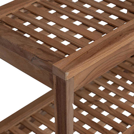 vidaXL Επιδαπέδια Ραφιέρα Μπάνιου Ξύλινη 60x30x45cm Καφέ vidaXL Επιδαπέδια Ραφιέρα Μπάνιου Ξύλινη 60x30x45cm Καφέ