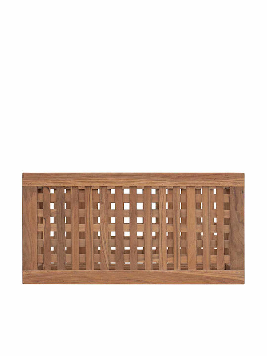 vidaXL Επιδαπέδια Ραφιέρα Μπάνιου Ξύλινη 60x30x45cm Καφέ